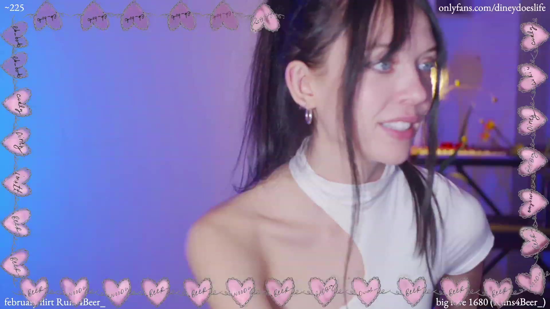 Gallery image thumbnail from diney_'s myfreecams stream on, 02/08/2023, 05:50 image 16 of 20