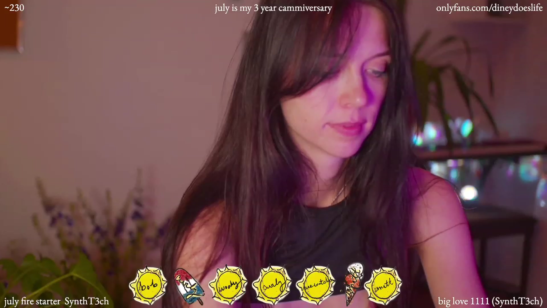 Gallery image thumbnail from diney_'s myfreecams stream on, 07/03/2023, 05:26 image 18 of 20