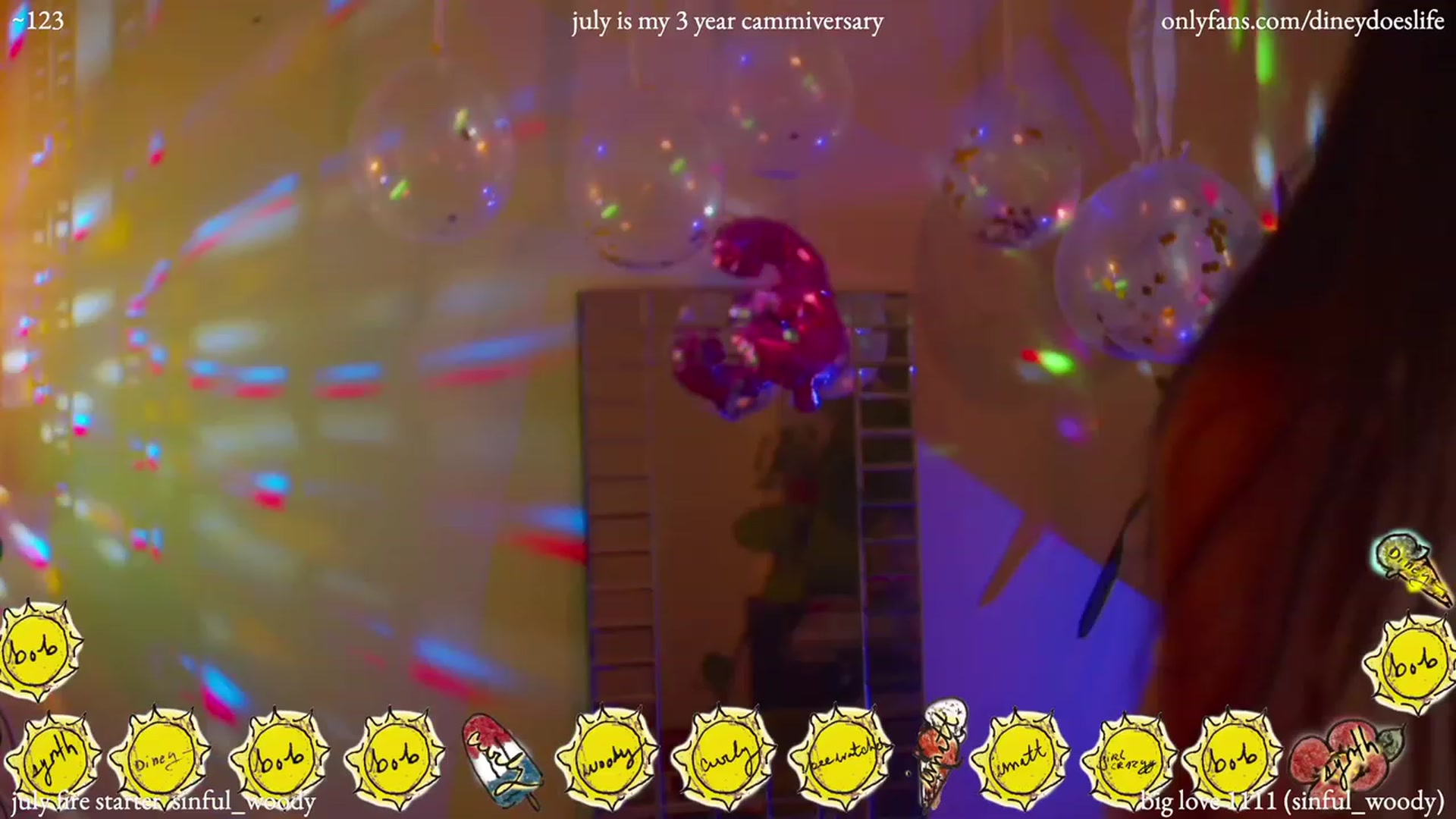 Gallery image thumbnail from diney_'s myfreecams stream on, 07/05/2023, 04:42 image 15 of 20