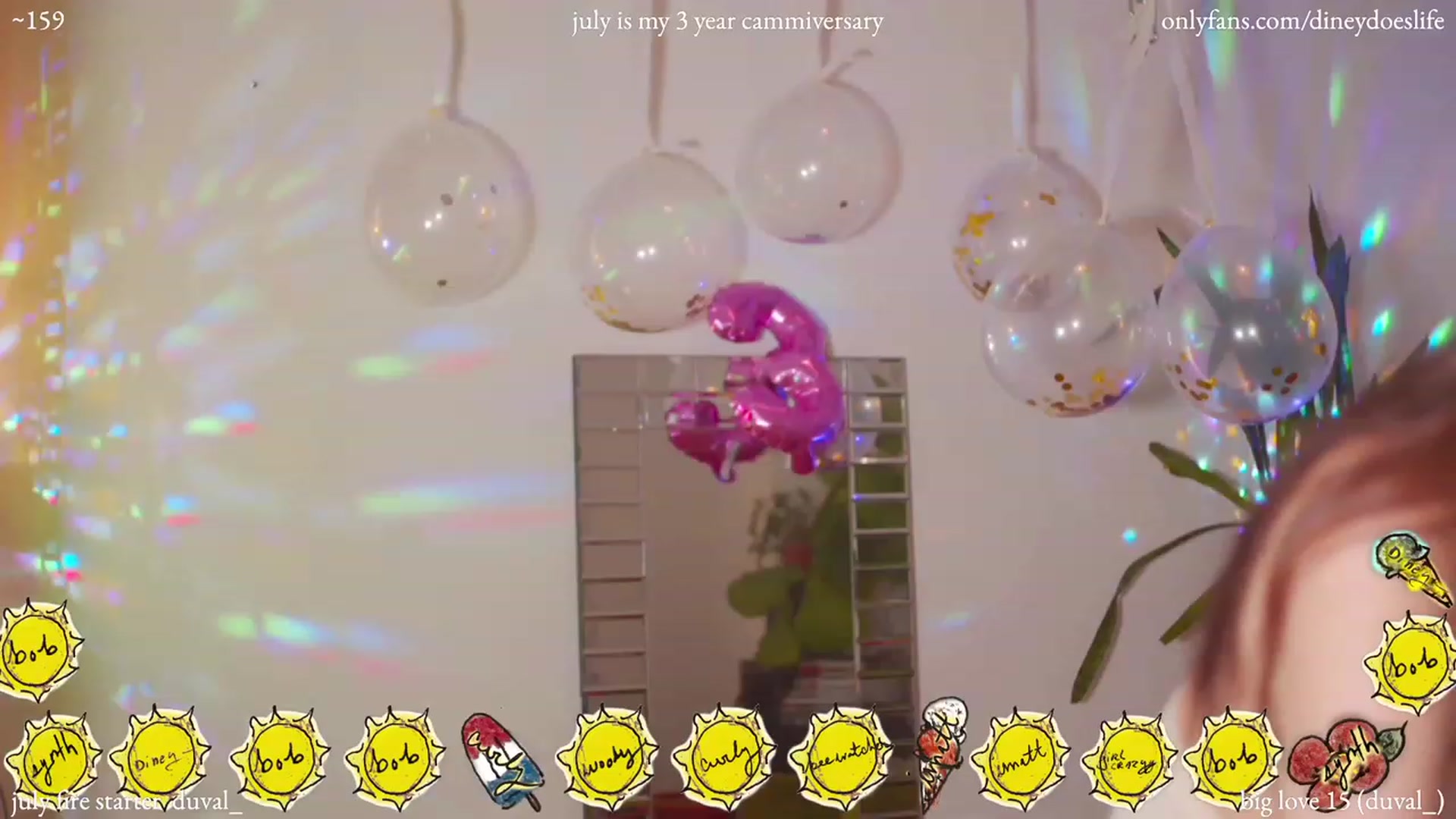 Gallery image thumbnail from diney_'s myfreecams stream on, 07/05/2023, 04:42 image 1 of 20