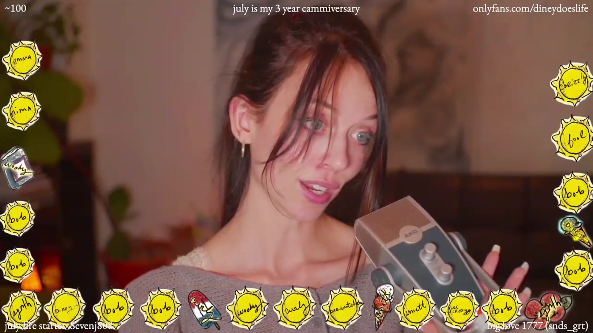 Gallery image thumbnail from diney_'s myfreecams stream on, 07/07/2023, 04:40 image 20 of 20