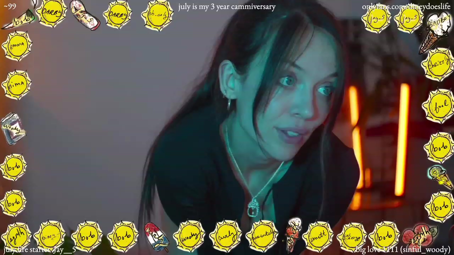 Gallery image thumbnail from diney_'s myfreecams stream on, 07/08/2023, 05:56 image 17 of 20