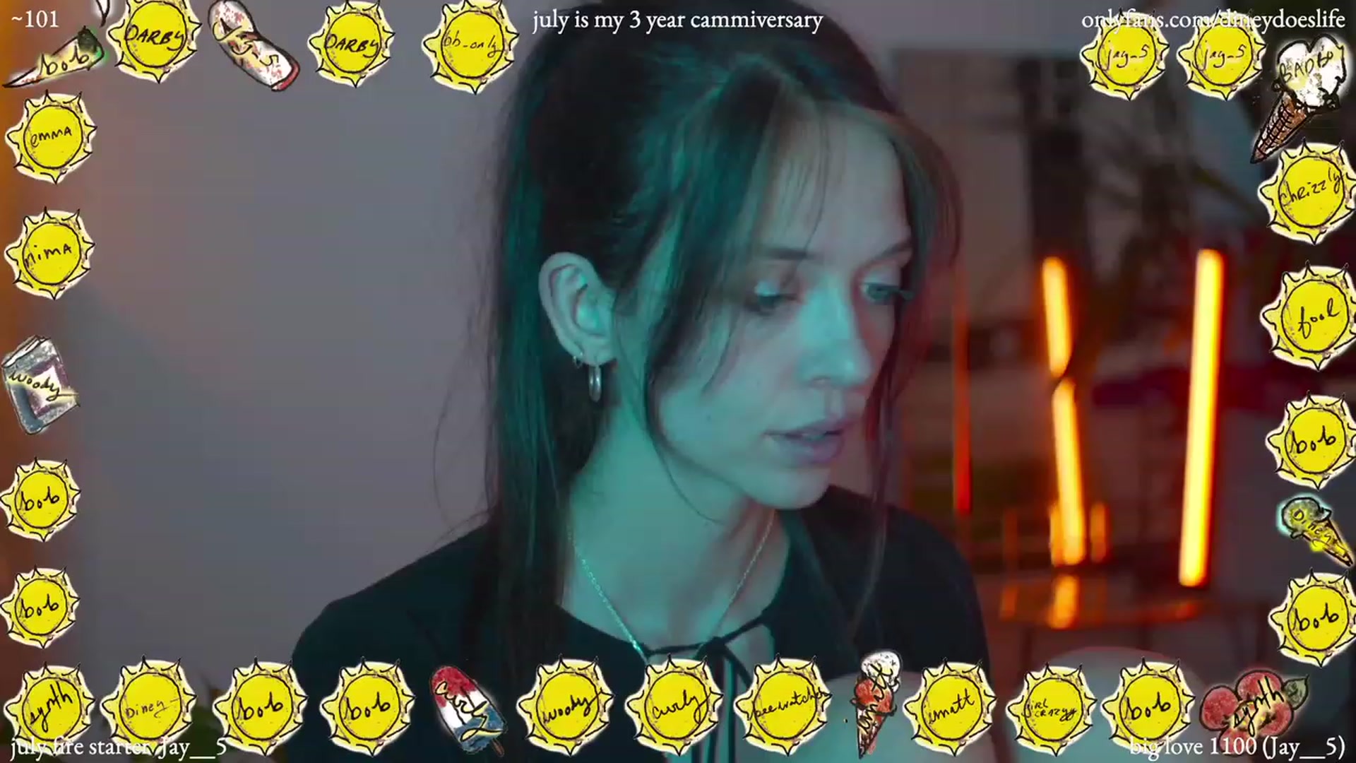 Gallery image thumbnail from diney_'s myfreecams stream on, 07/08/2023, 05:56 image 12 of 20
