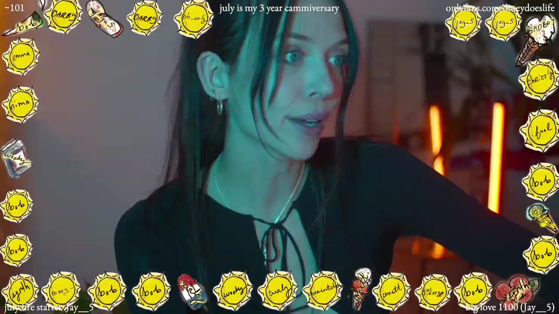 Gallery image thumbnail from diney_'s myfreecams stream on, 07/08/2023, 05:56 image 9 of 20