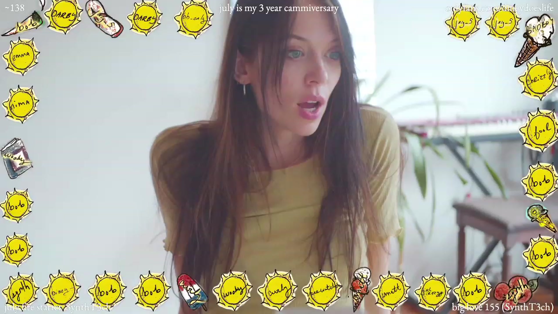Gallery image thumbnail from diney_'s myfreecams stream on, 07/09/2023, 21:37 image 5 of 20
