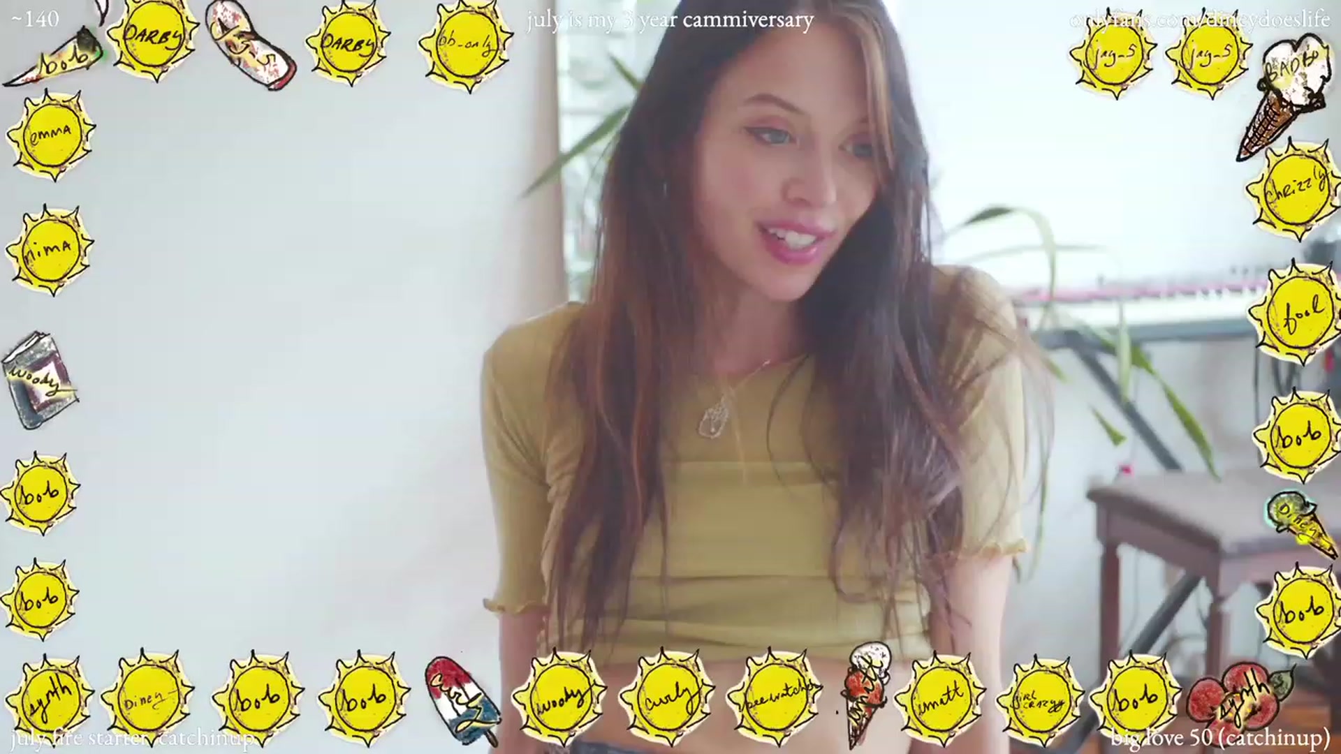 Gallery image thumbnail from diney_'s myfreecams stream on, 07/09/2023, 21:37 image 1 of 20