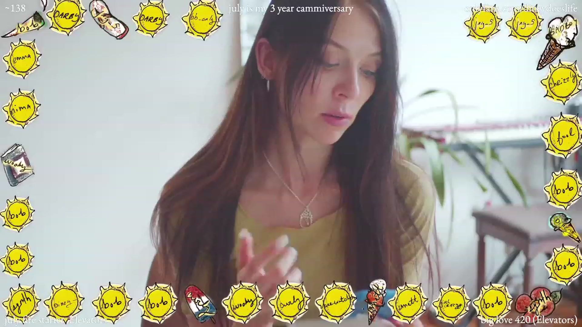 Gallery image thumbnail from diney_'s myfreecams stream on, 07/09/2023, 21:37 image 7 of 20