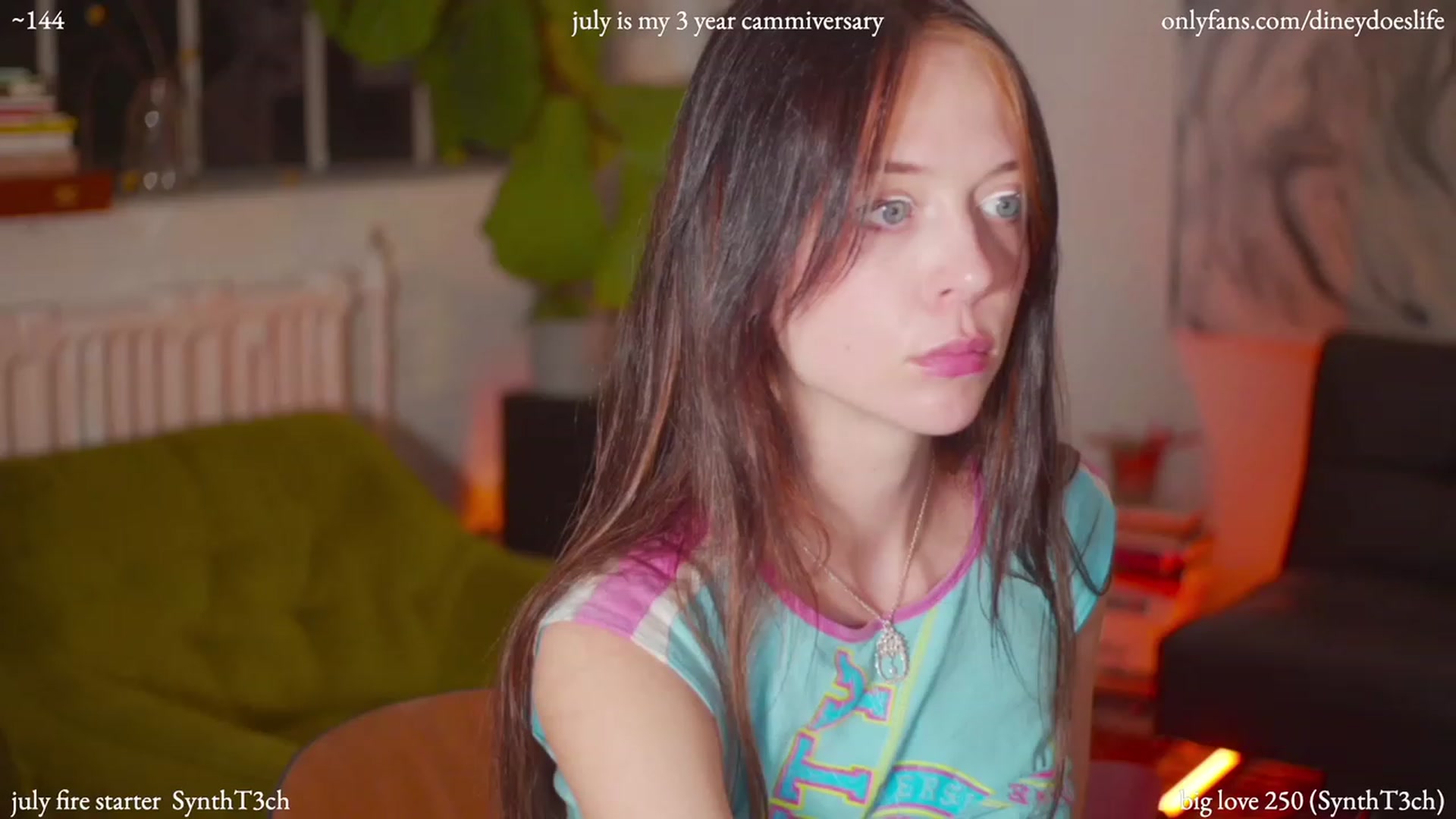 Gallery image thumbnail from diney_'s myfreecams stream on, 07/12/2023, 04:48 image 11 of 20
