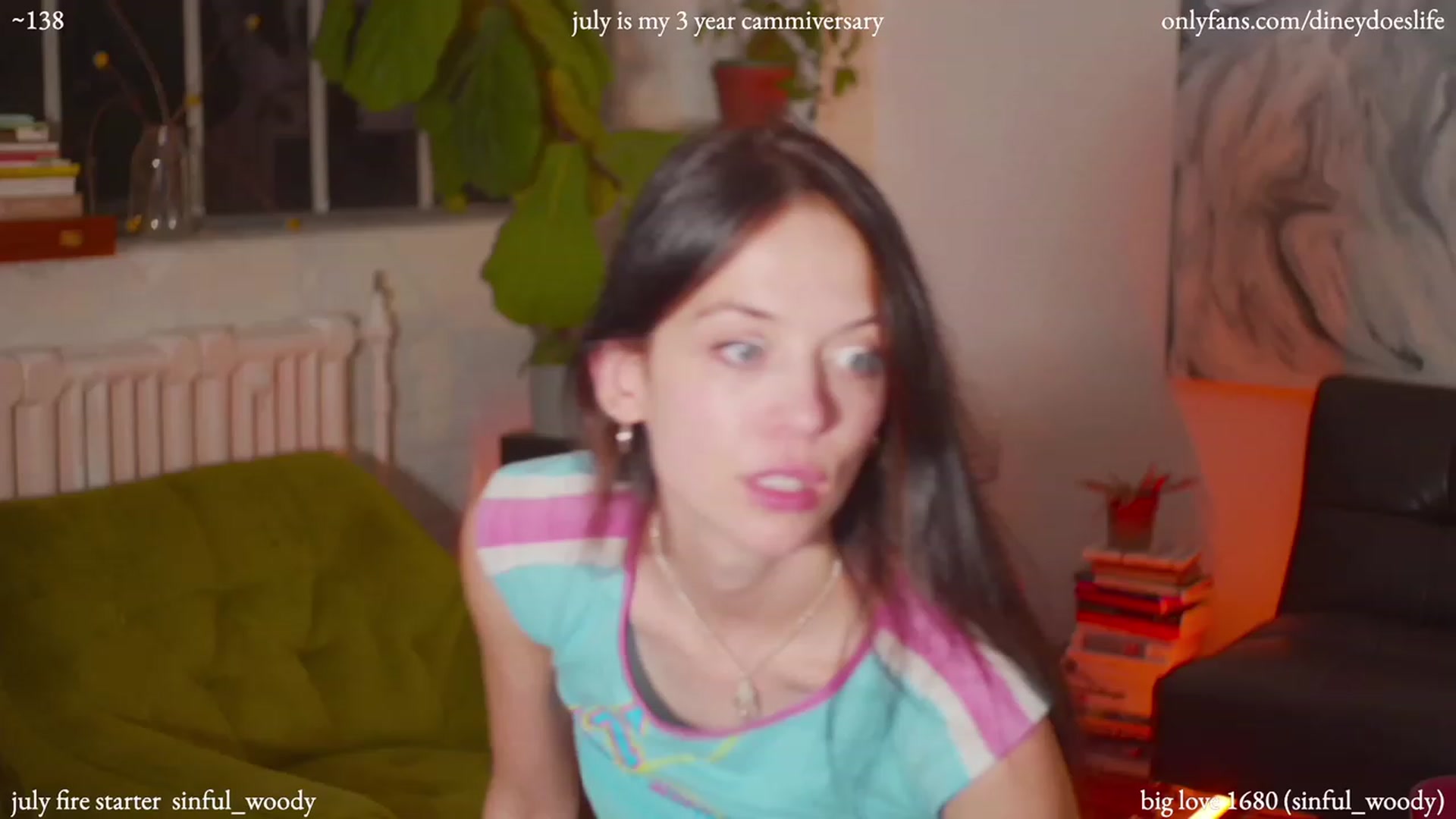 Gallery image thumbnail from diney_'s myfreecams stream on, 07/12/2023, 04:48 image 20 of 20