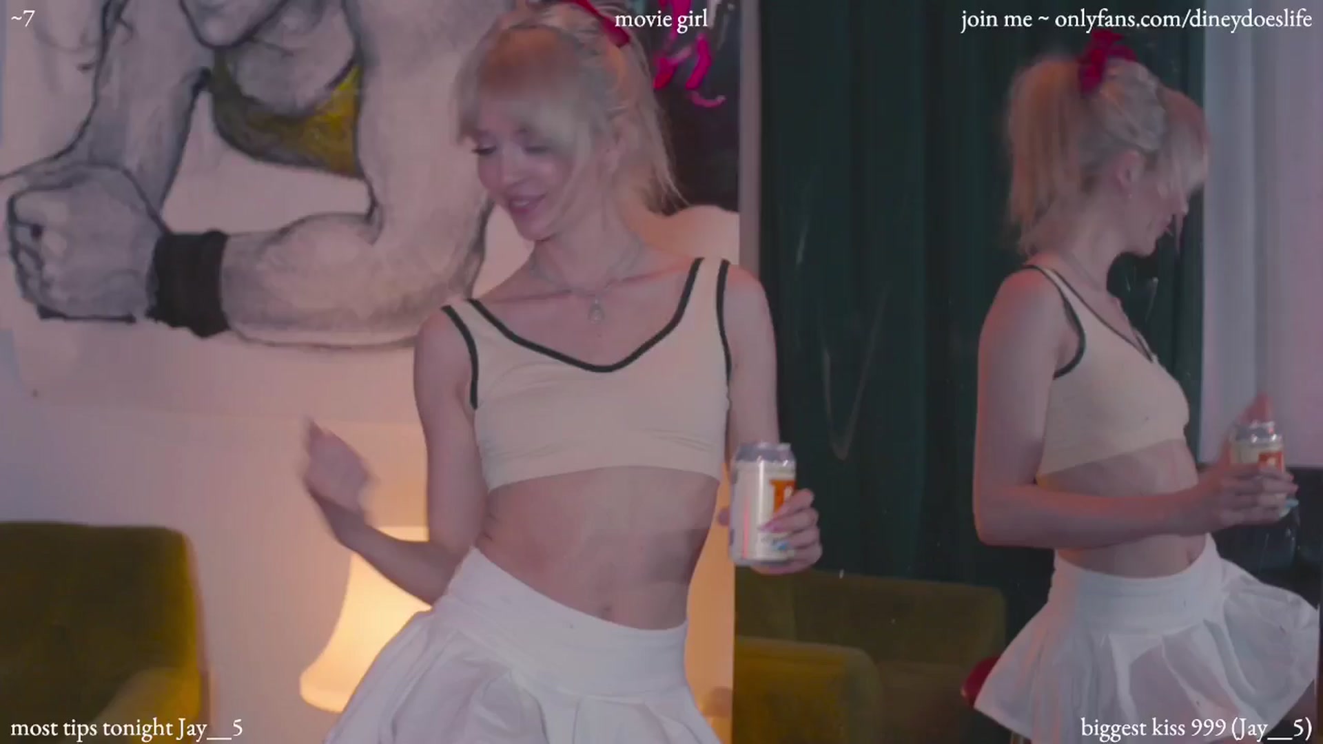Gallery image thumbnail from diney_'s myfreecams stream on, 07/16/2024, 05:31 image 8 of 20