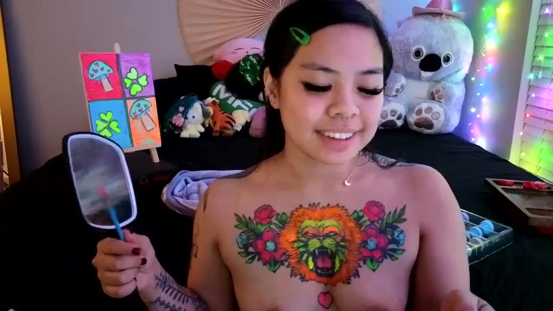 Gallery image thumbnail from dolllface's myfreecams stream on, 03/18/2024, 11:44 image 9 of 20