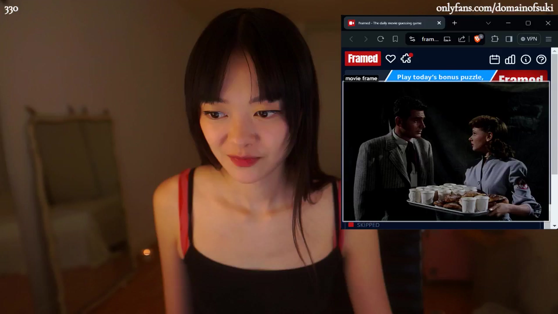 Gallery image thumbnail from domainofpain's myfreecams stream on, 06/15/2024, 07:09 image 9 of 20