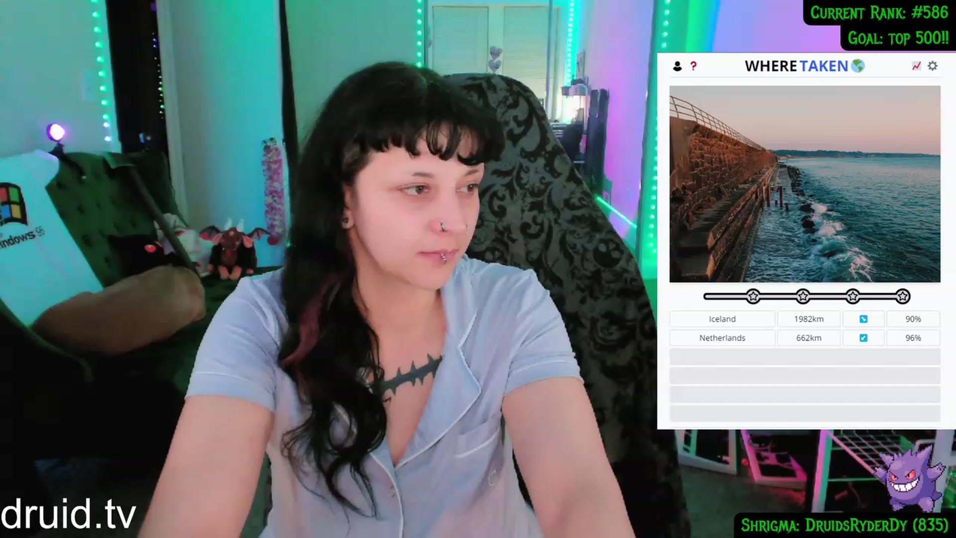 Gallery image thumbnail from druidjpg's myfreecams stream on, 03/18/2024, 05:24 image 13 of 20