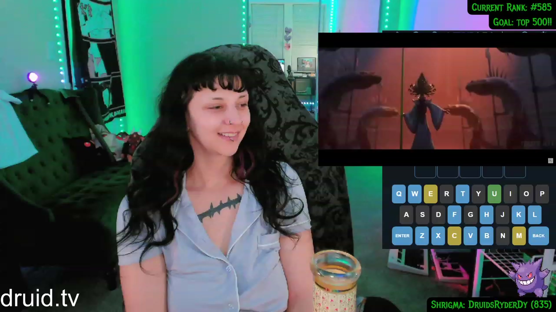 Gallery image thumbnail from druidjpg's myfreecams stream on, 03/18/2024, 05:24 image 17 of 20
