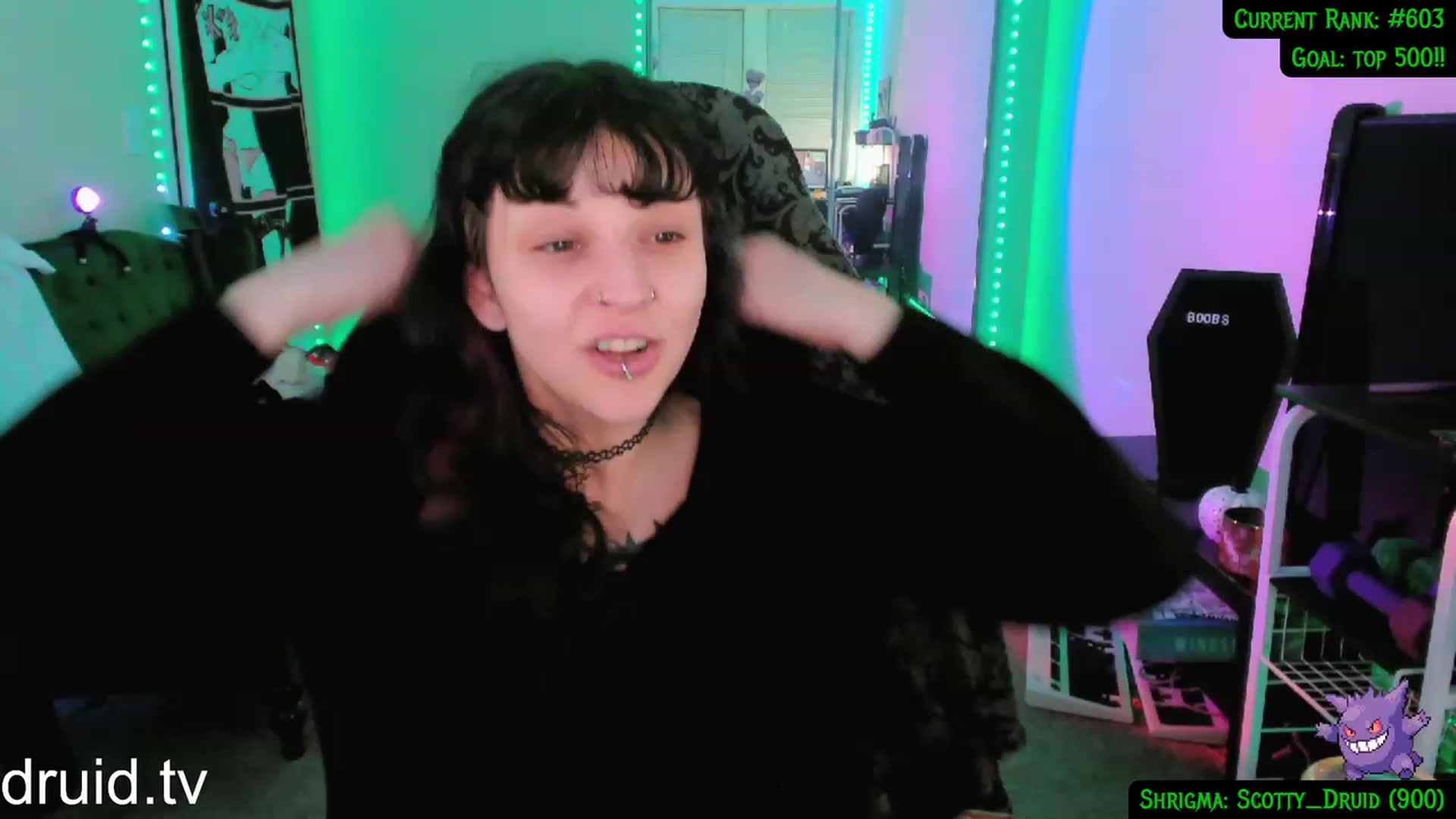 Gallery image thumbnail from druidjpg's myfreecams stream on, 03/19/2024, 05:23 image 12 of 20
