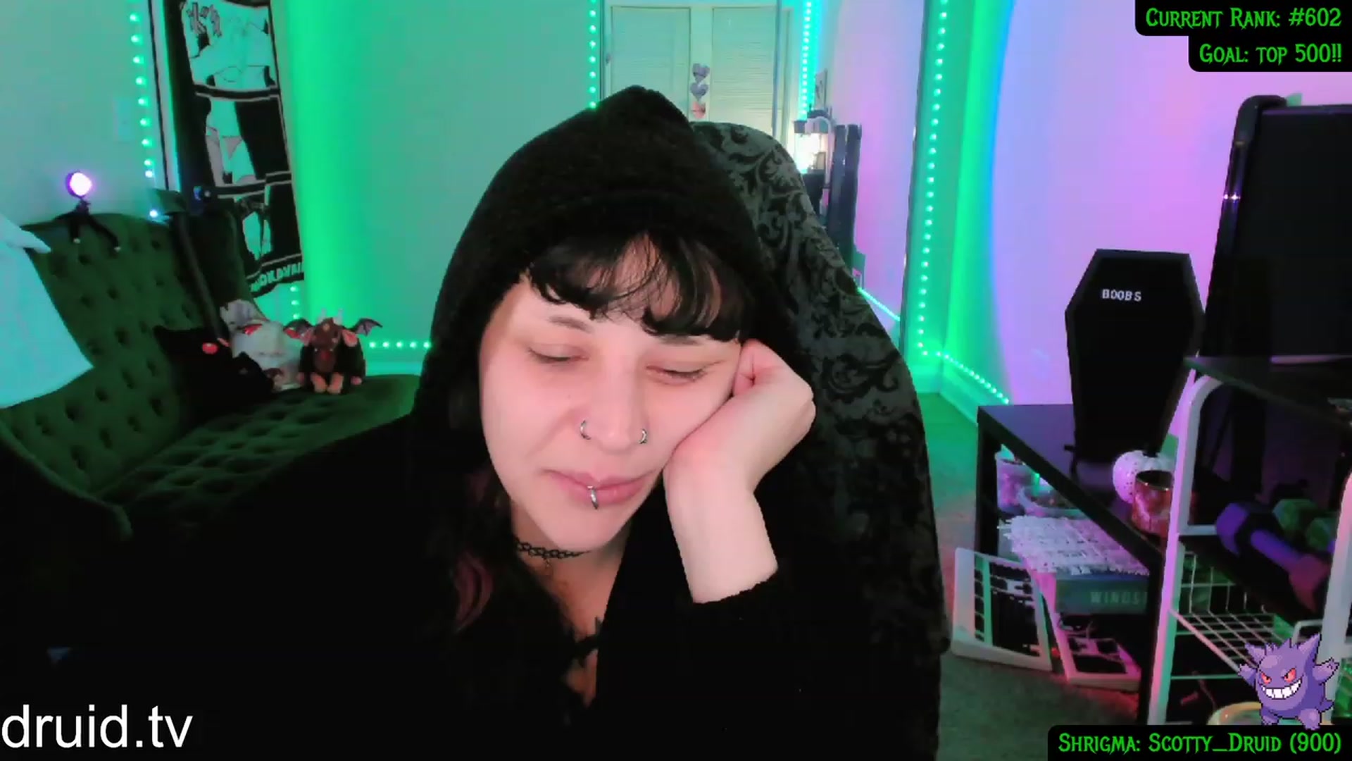 Gallery image thumbnail from druidjpg's myfreecams stream on, 03/19/2024, 05:23 image 9 of 20