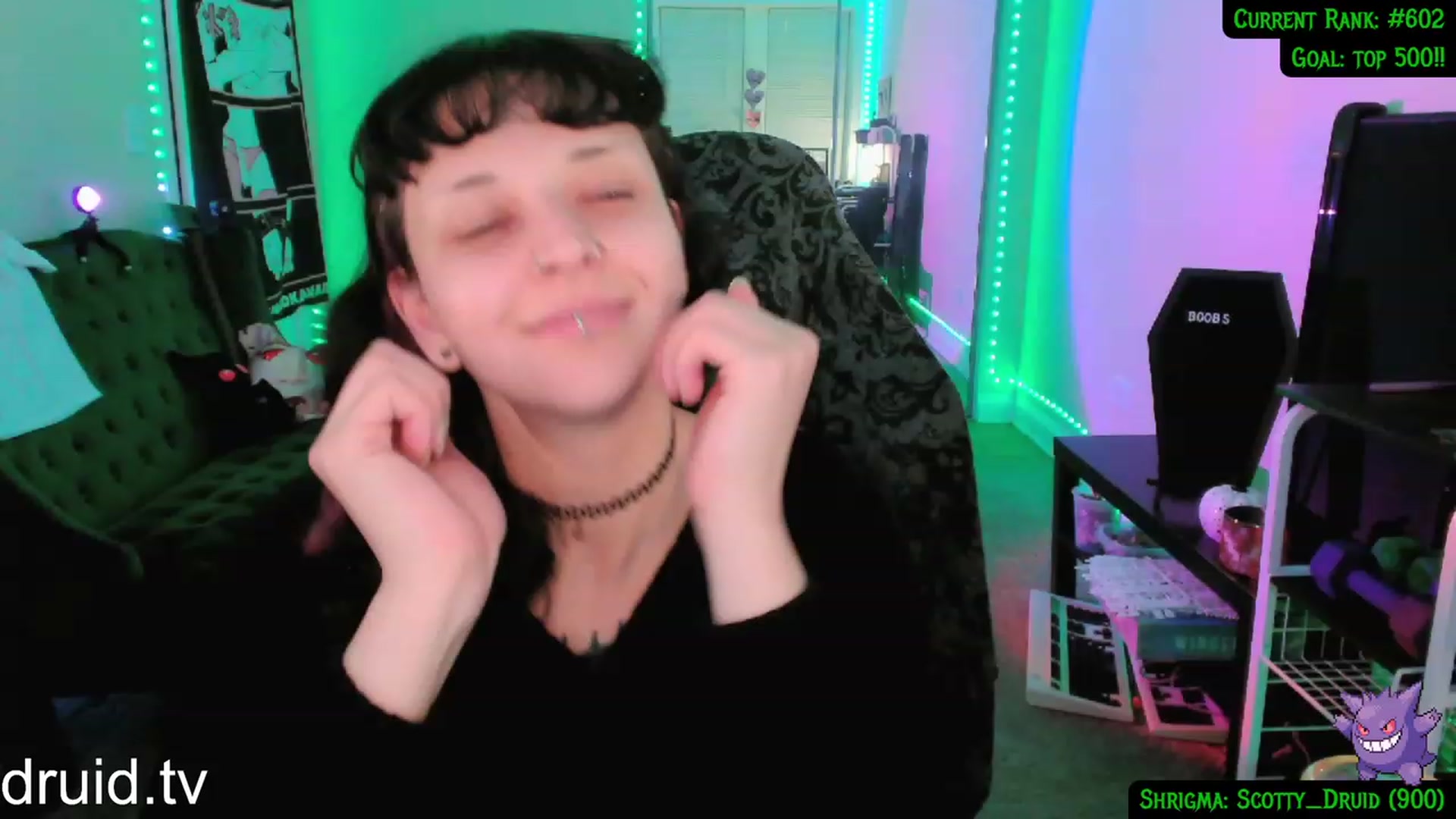 Gallery image thumbnail from druidjpg's myfreecams stream on, 03/19/2024, 05:23 image 7 of 20