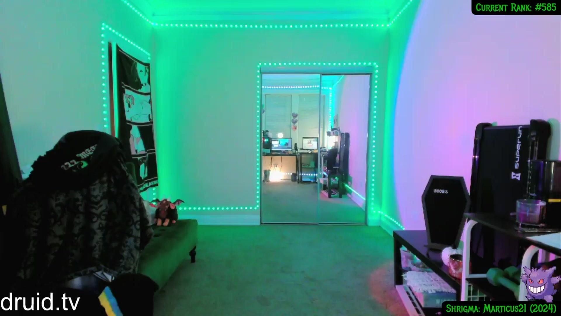 Gallery image thumbnail from druidjpg's myfreecams stream on, 03/23/2024, 09:11 image 2 of 20