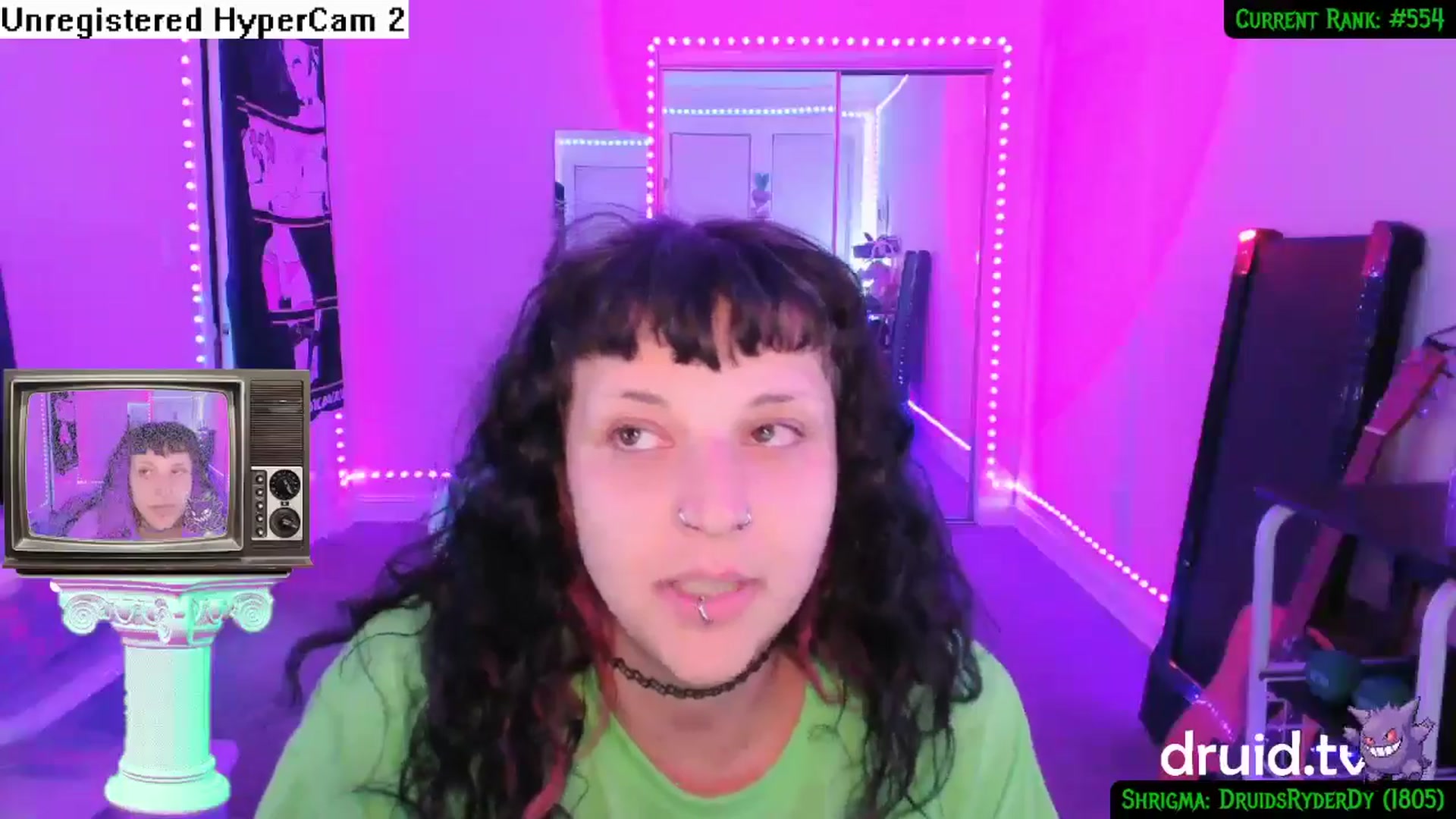 Gallery image thumbnail from druidjpg's myfreecams stream on, 05/20/2024, 07:54 image 20 of 20