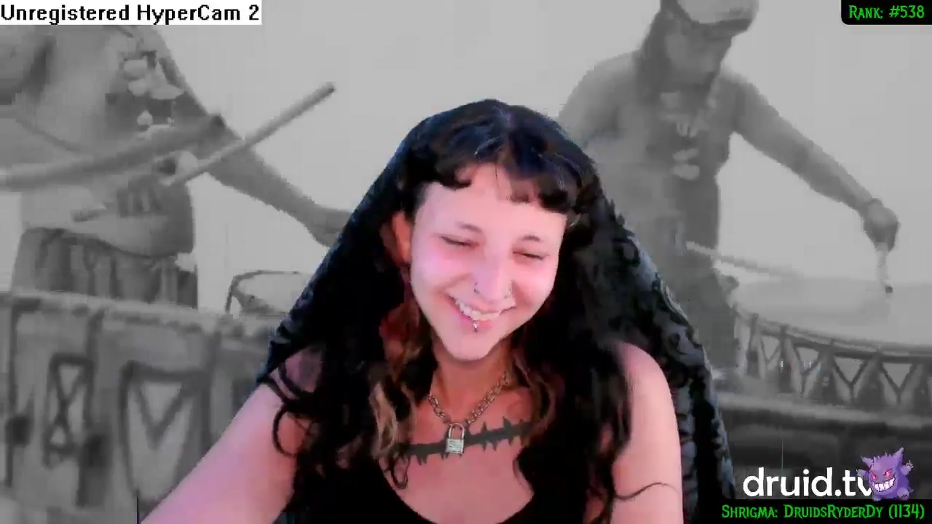 Gallery image thumbnail from druidjpg's myfreecams stream on, 06/10/2024, 05:58 image 17 of 20