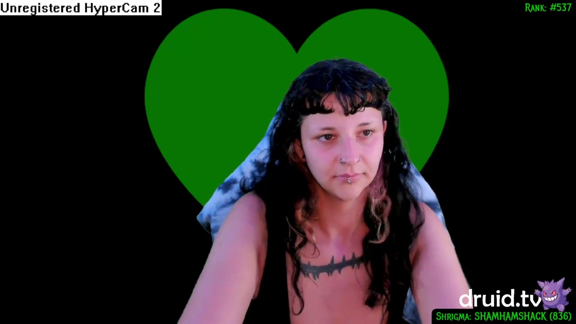 Gallery image thumbnail from druidjpg's myfreecams stream on, 06/17/2024, 02:49 image 6 of 20