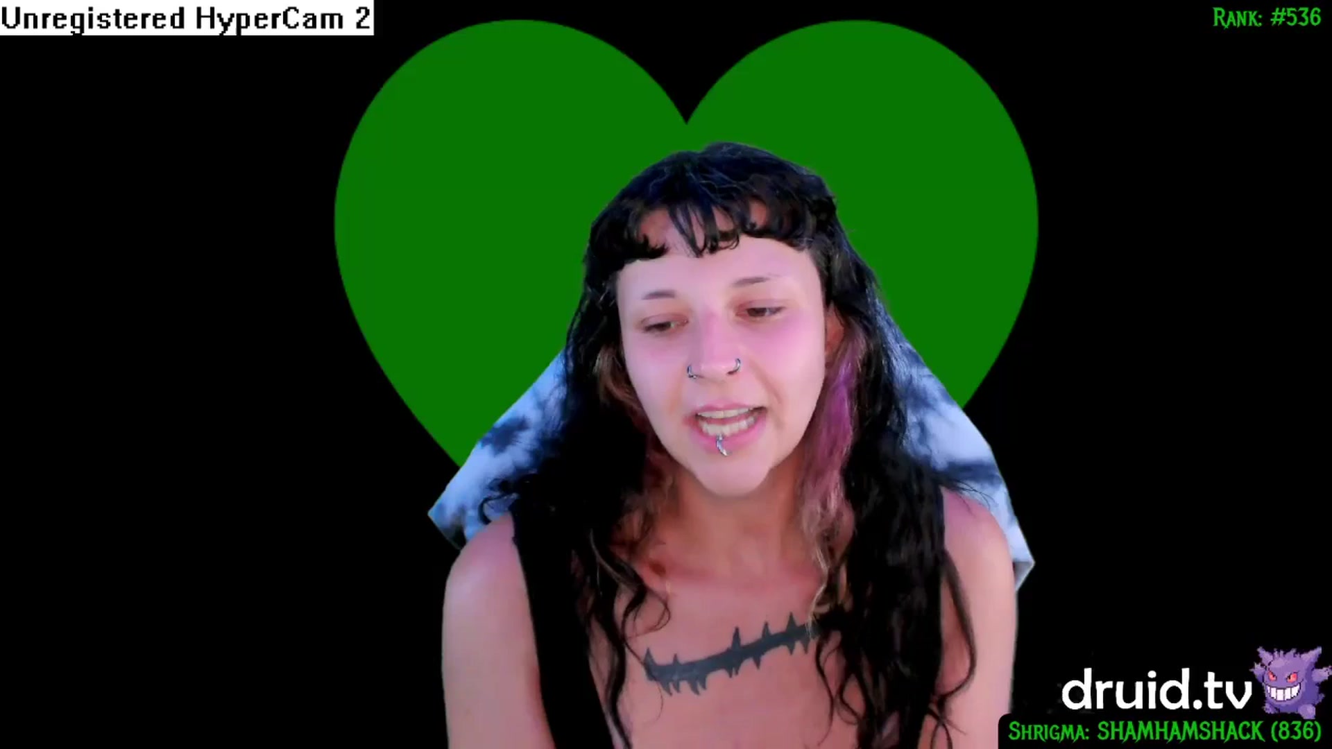 Gallery image thumbnail from druidjpg's myfreecams stream on, 06/17/2024, 02:49 image 1 of 20