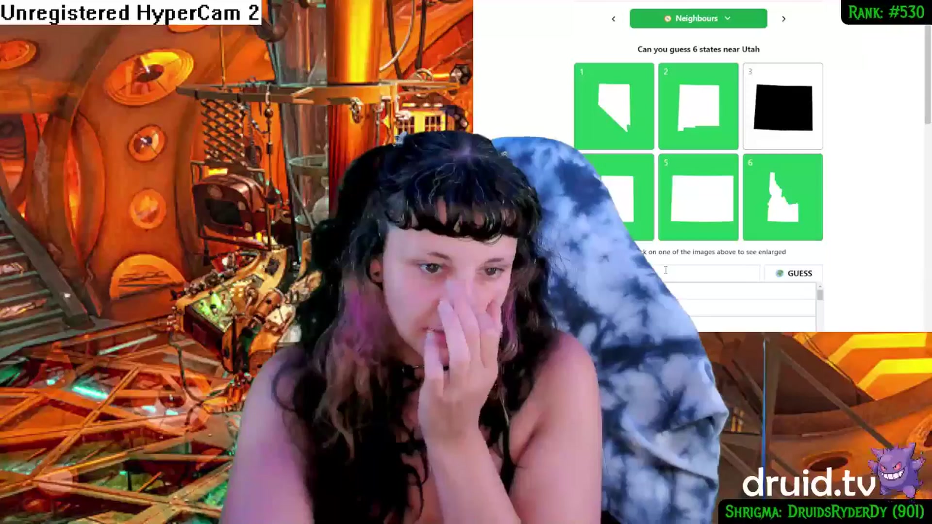 Gallery image thumbnail from druidjpg's myfreecams stream on, 06/18/2024, 04:47 image 7 of 20