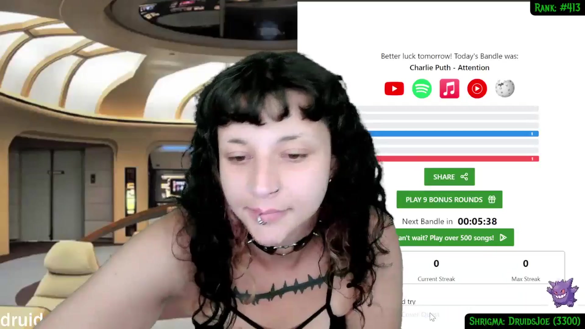 Gallery image thumbnail from druidjpg's myfreecams stream on, 06/25/2024, 05:01 image 15 of 20