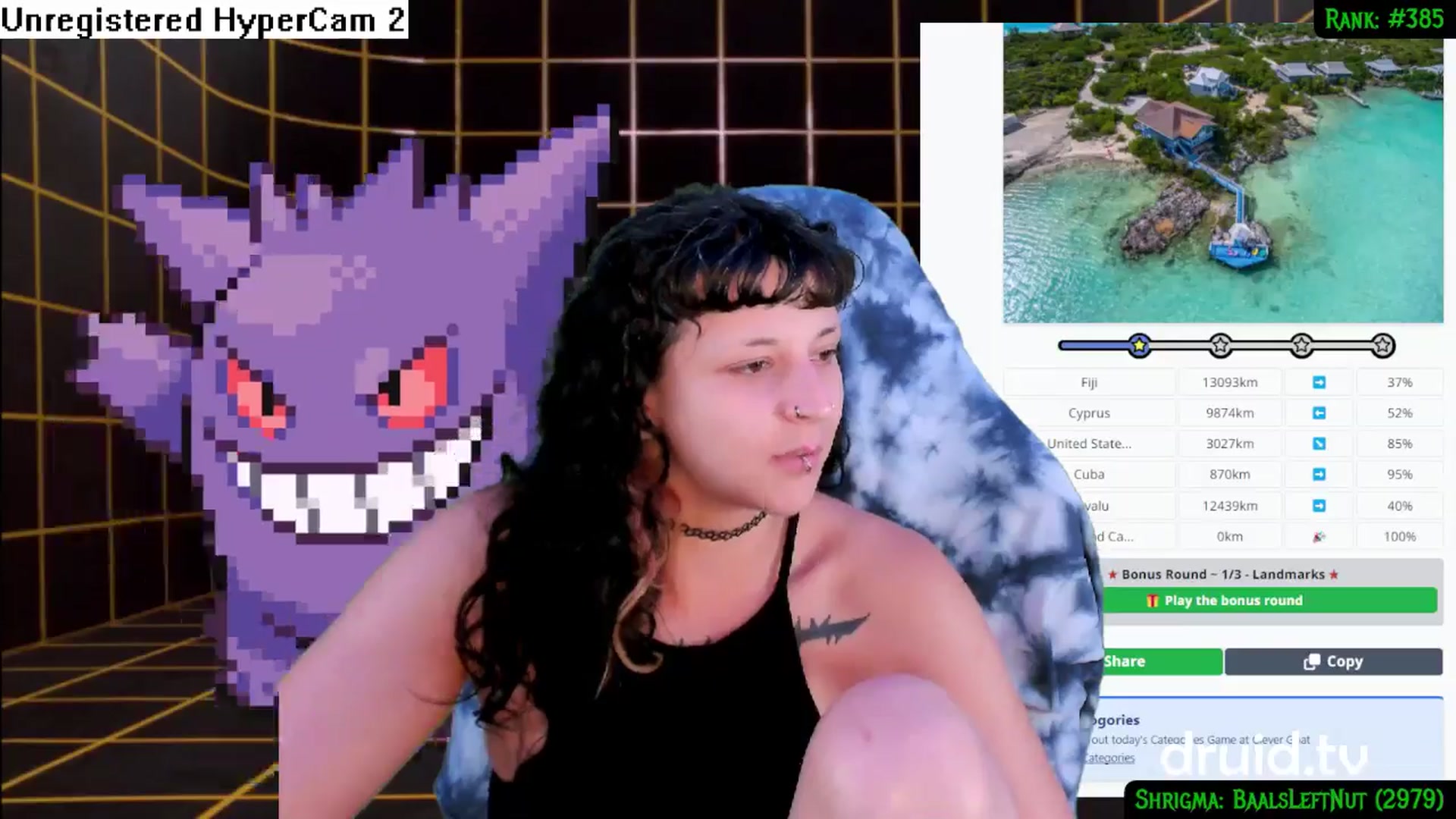 Gallery image thumbnail from druidjpg's myfreecams stream on, 06/26/2024, 05:21 image 7 of 20