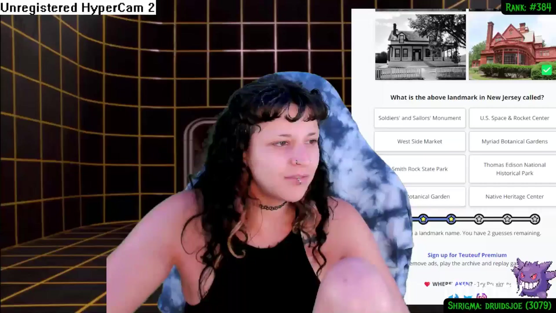 Gallery image thumbnail from druidjpg's myfreecams stream on, 06/26/2024, 05:21 image 11 of 20