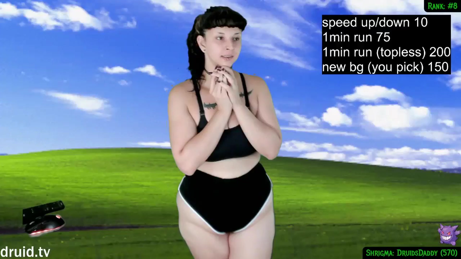Gallery image thumbnail from druidjpg's myfreecams stream on, 07/03/2024, 05:03 image 15 of 20