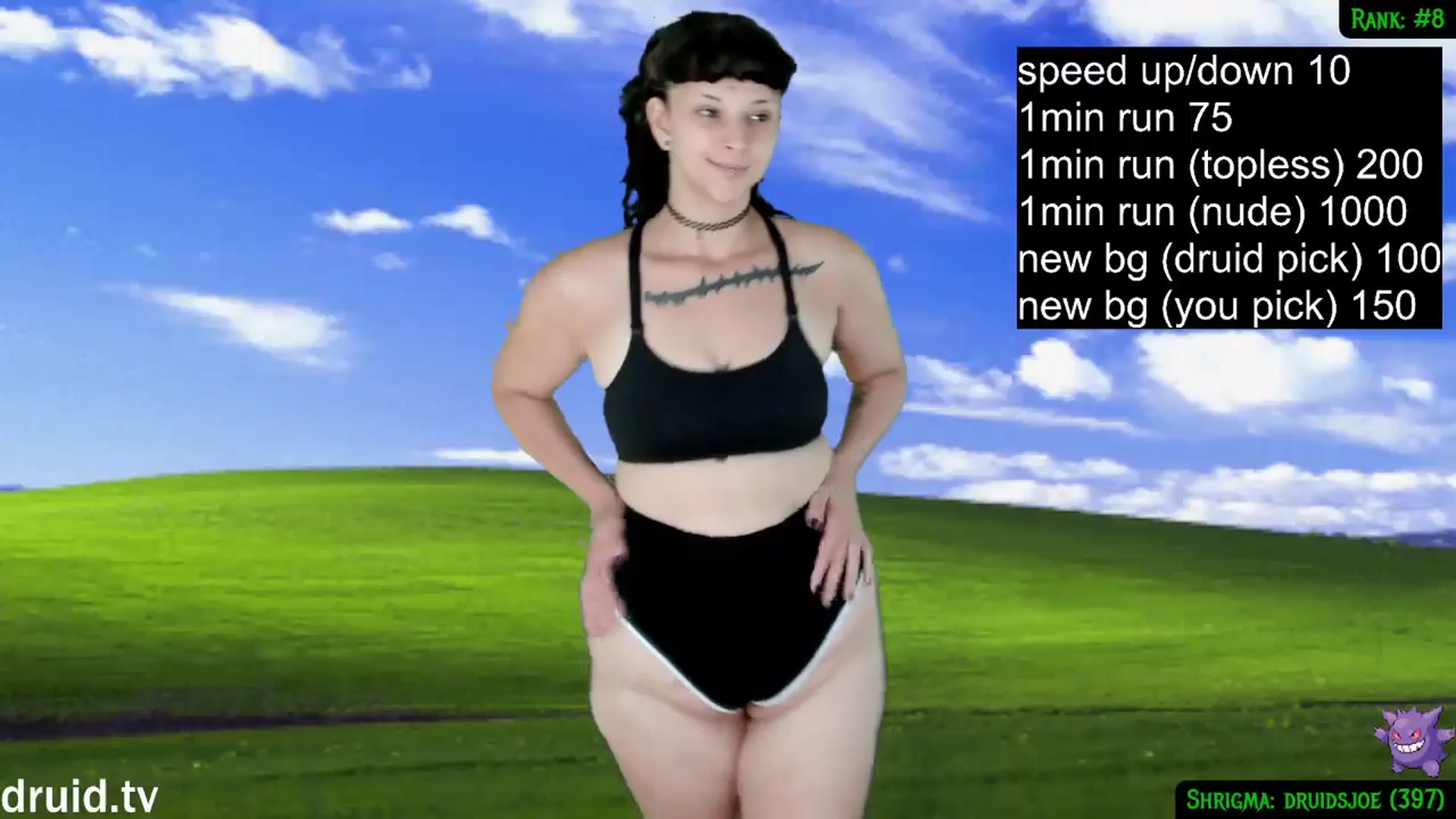 Gallery image thumbnail from druidjpg's myfreecams stream on, 07/03/2024, 05:03 image 11 of 20