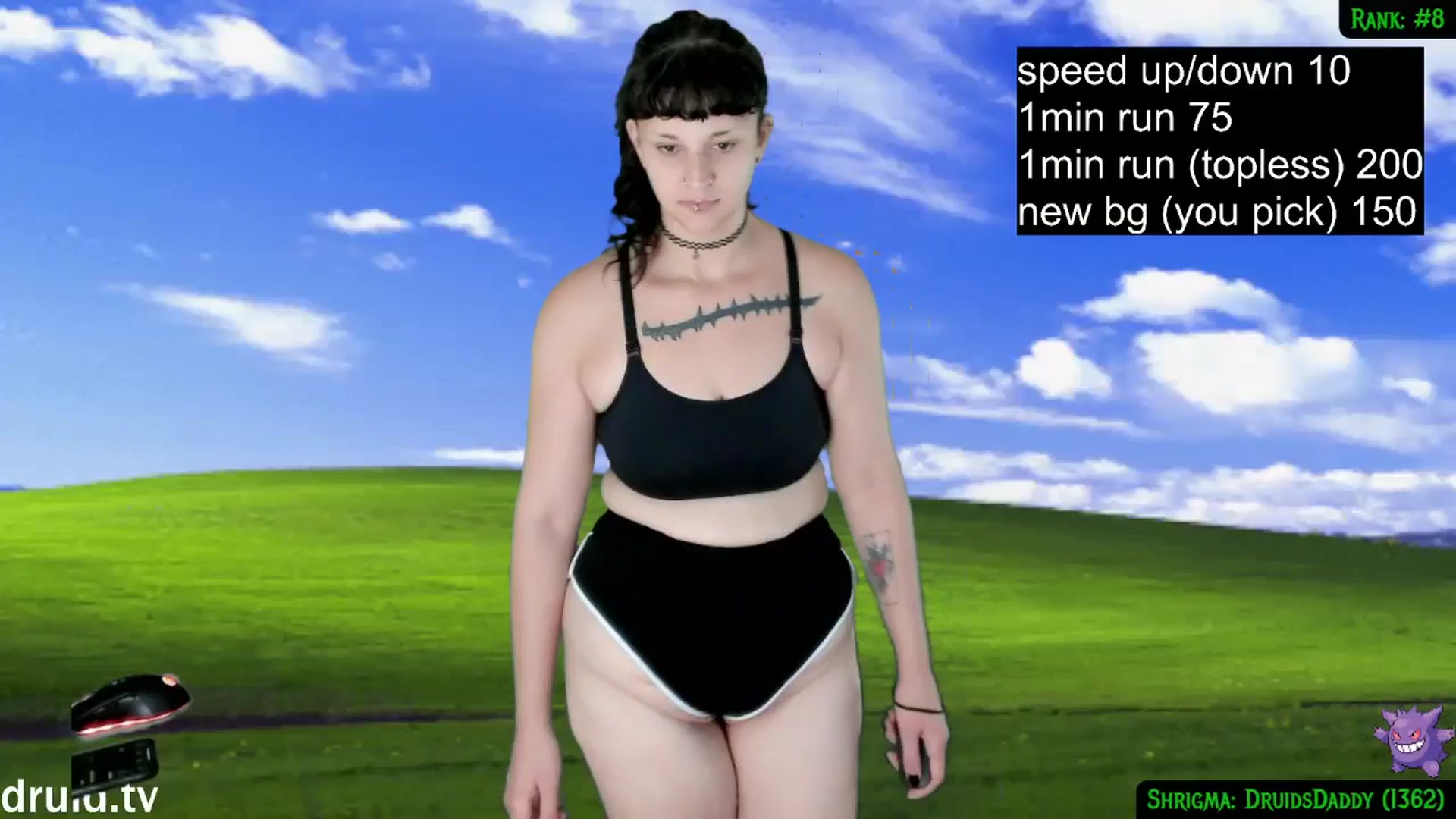 Gallery image thumbnail from druidjpg's myfreecams stream on, 07/03/2024, 05:03 image 16 of 20