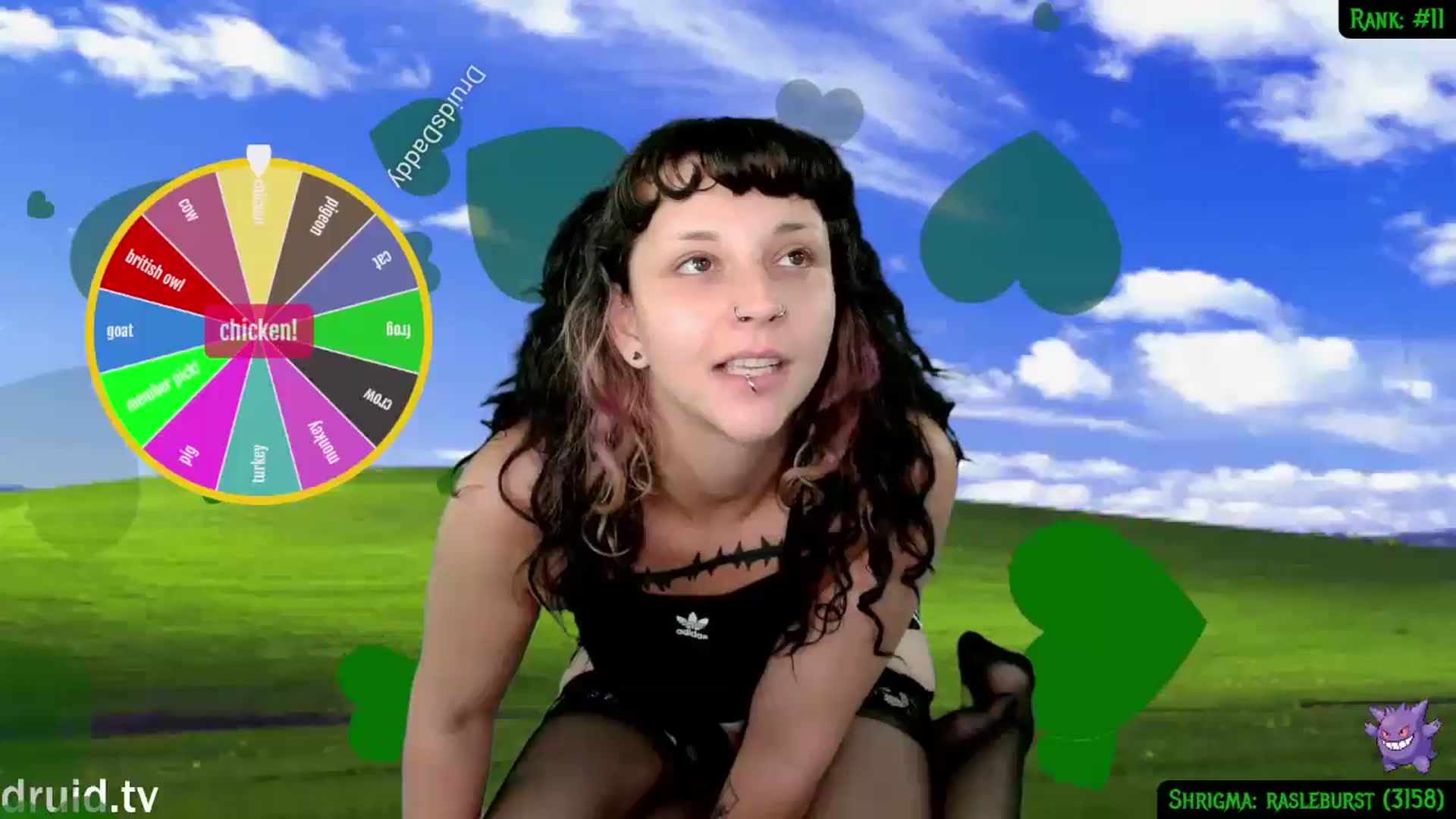 Gallery image thumbnail from druidjpg's myfreecams stream on, 07/04/2024, 04:49 image 7 of 20