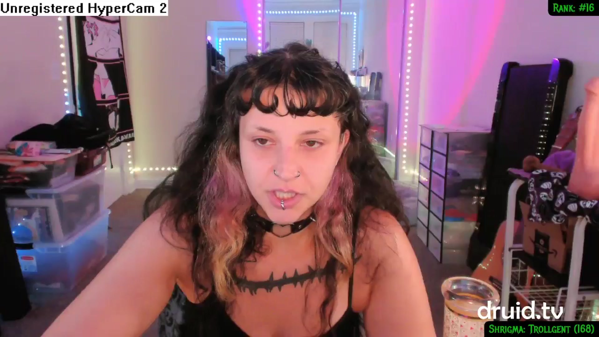 Gallery image thumbnail from druidjpg's myfreecams stream on, 07/06/2024, 05:04 image 14 of 20