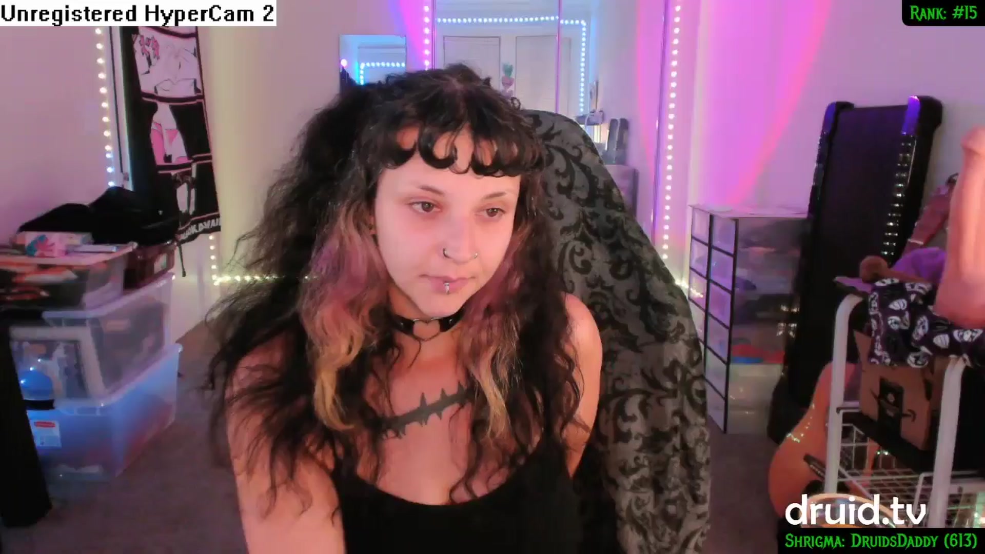Gallery image thumbnail from druidjpg's myfreecams stream on, 07/06/2024, 05:04 image 16 of 20