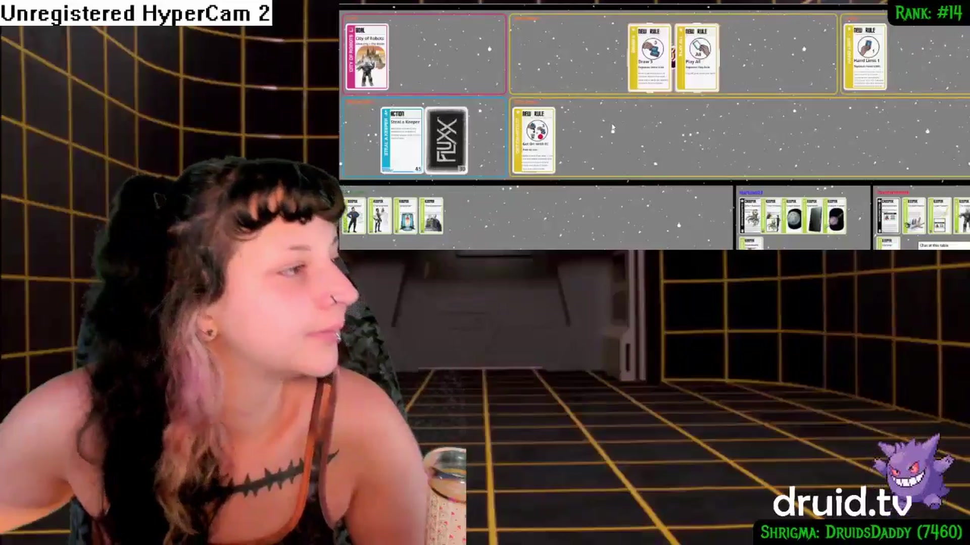 Gallery image thumbnail from druidjpg's myfreecams stream on, 07/08/2024, 05:19 image 14 of 20