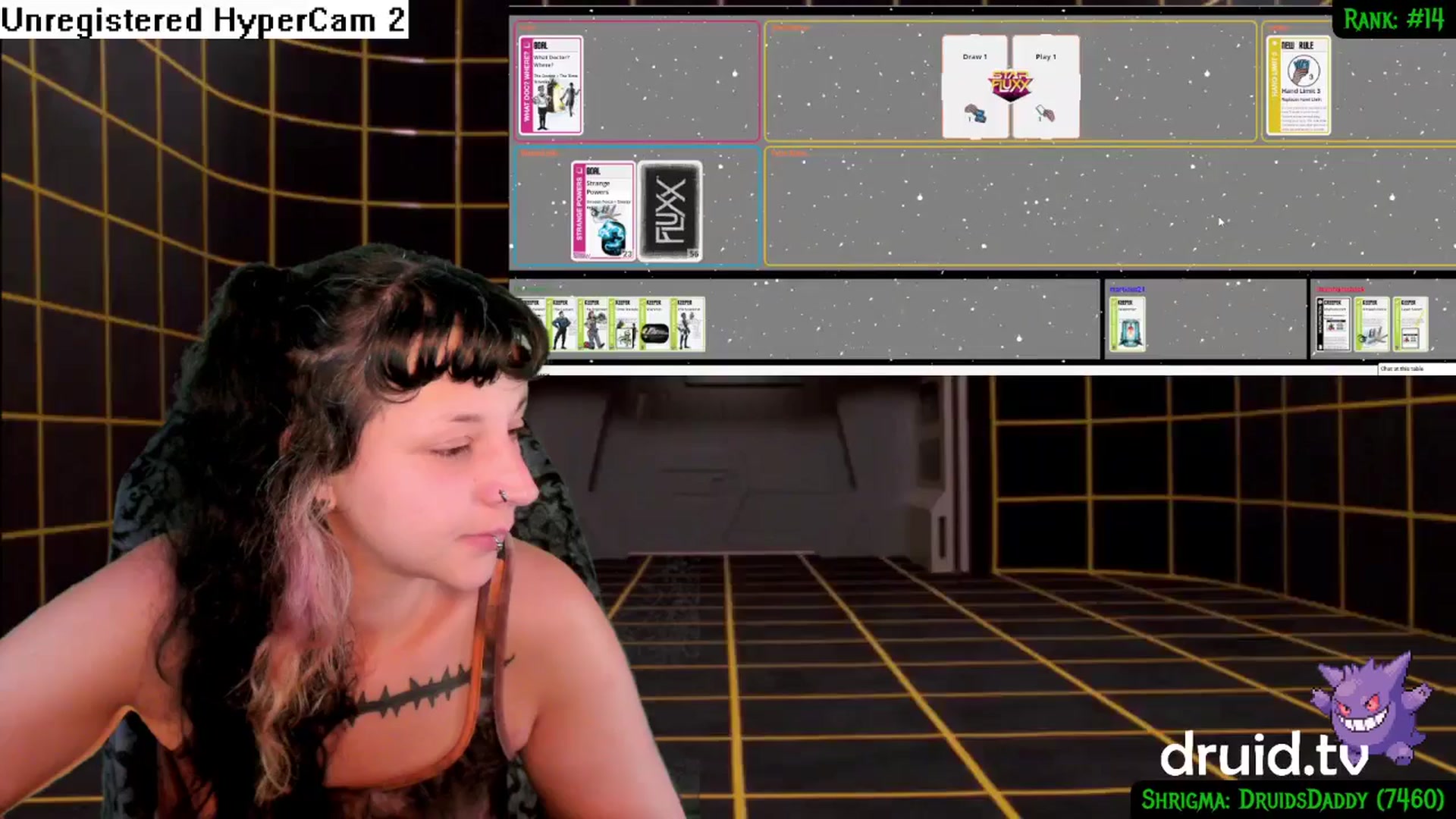 Gallery image thumbnail from druidjpg's myfreecams stream on, 07/08/2024, 05:19 image 13 of 20
