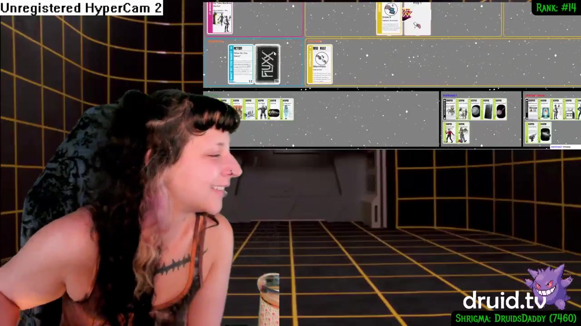Gallery image thumbnail from druidjpg's myfreecams stream on, 07/08/2024, 05:19 image 15 of 20