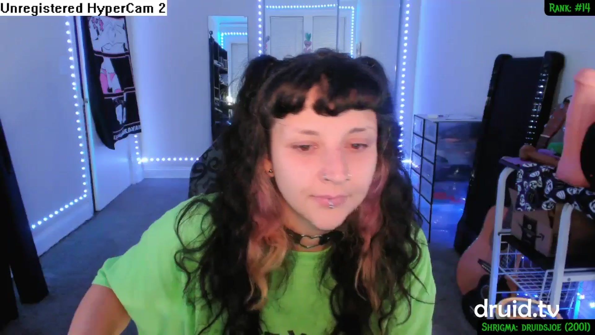 Gallery image thumbnail from druidjpg's myfreecams stream on, 07/10/2024, 03:41 image 19 of 20