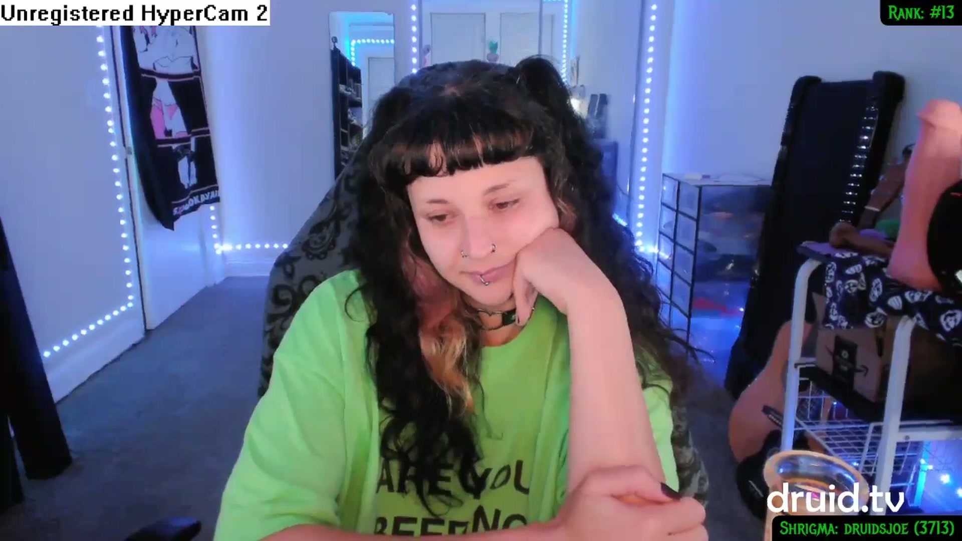 Gallery image thumbnail from druidjpg's myfreecams stream on, 07/10/2024, 05:02 image 18 of 20