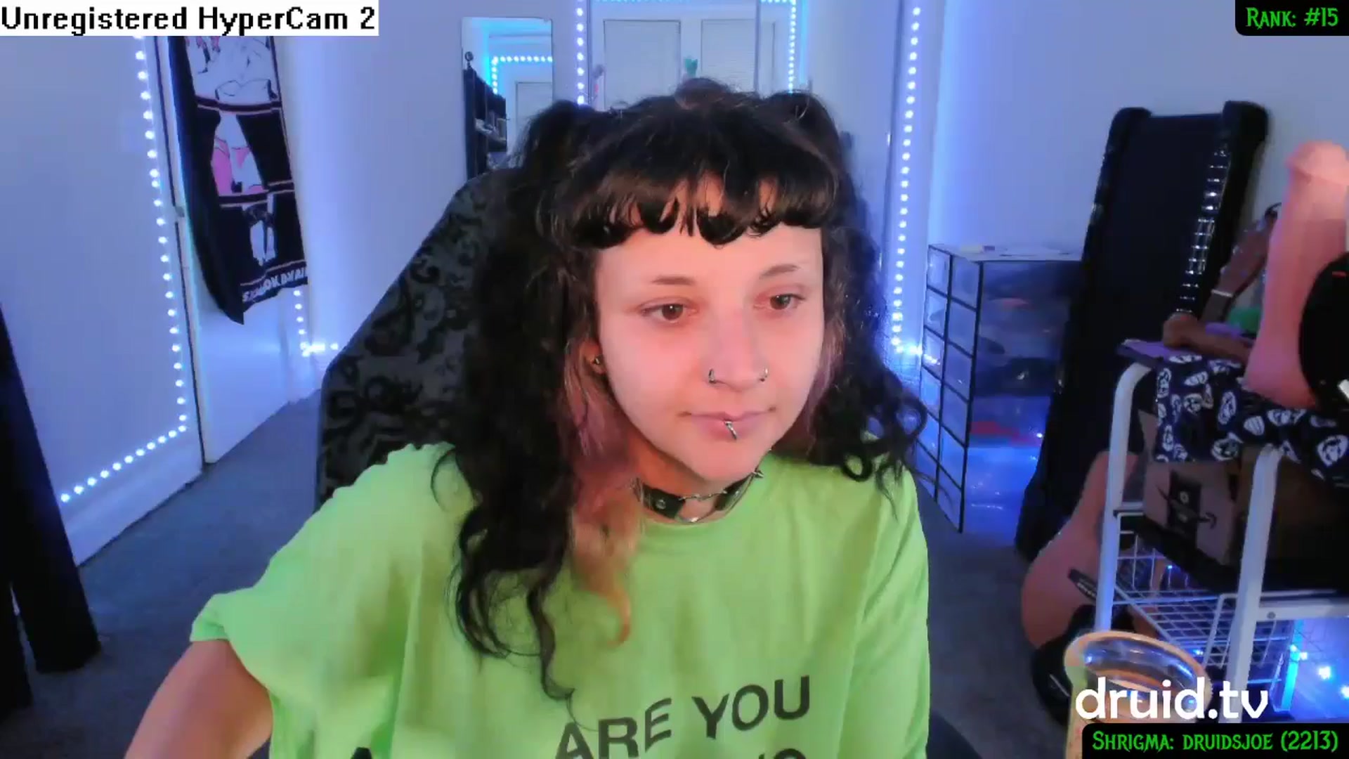 Gallery image thumbnail from druidjpg's myfreecams stream on, 07/10/2024, 05:02 image 7 of 20