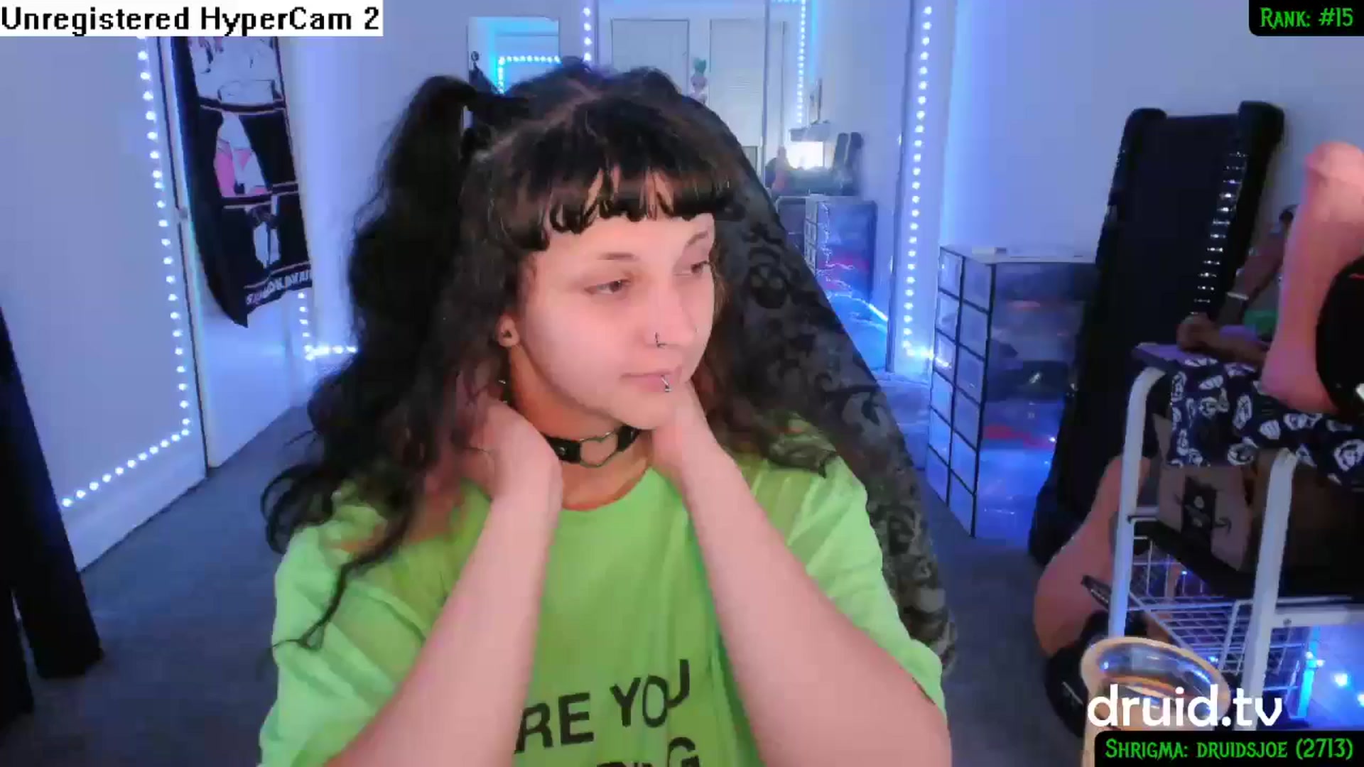 Gallery image thumbnail from druidjpg's myfreecams stream on, 07/10/2024, 05:02 image 15 of 20