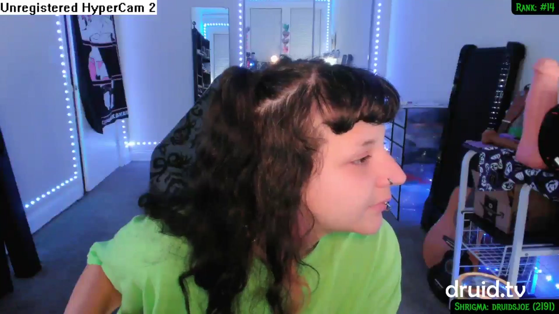Gallery image thumbnail from druidjpg's myfreecams stream on, 07/10/2024, 05:02 image 5 of 20