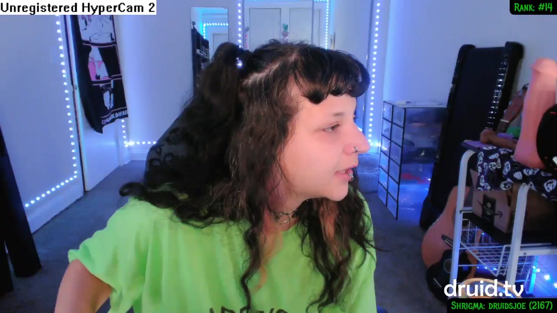 Gallery image thumbnail from druidjpg's myfreecams stream on, 07/10/2024, 05:02 image 2 of 20