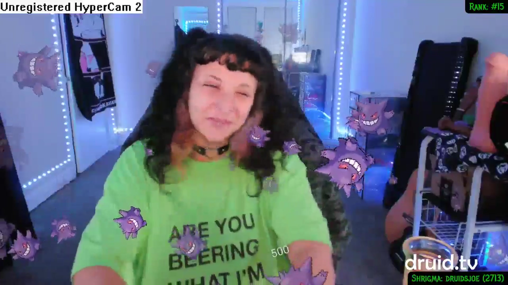 Gallery image thumbnail from druidjpg's myfreecams stream on, 07/10/2024, 05:02 image 11 of 20