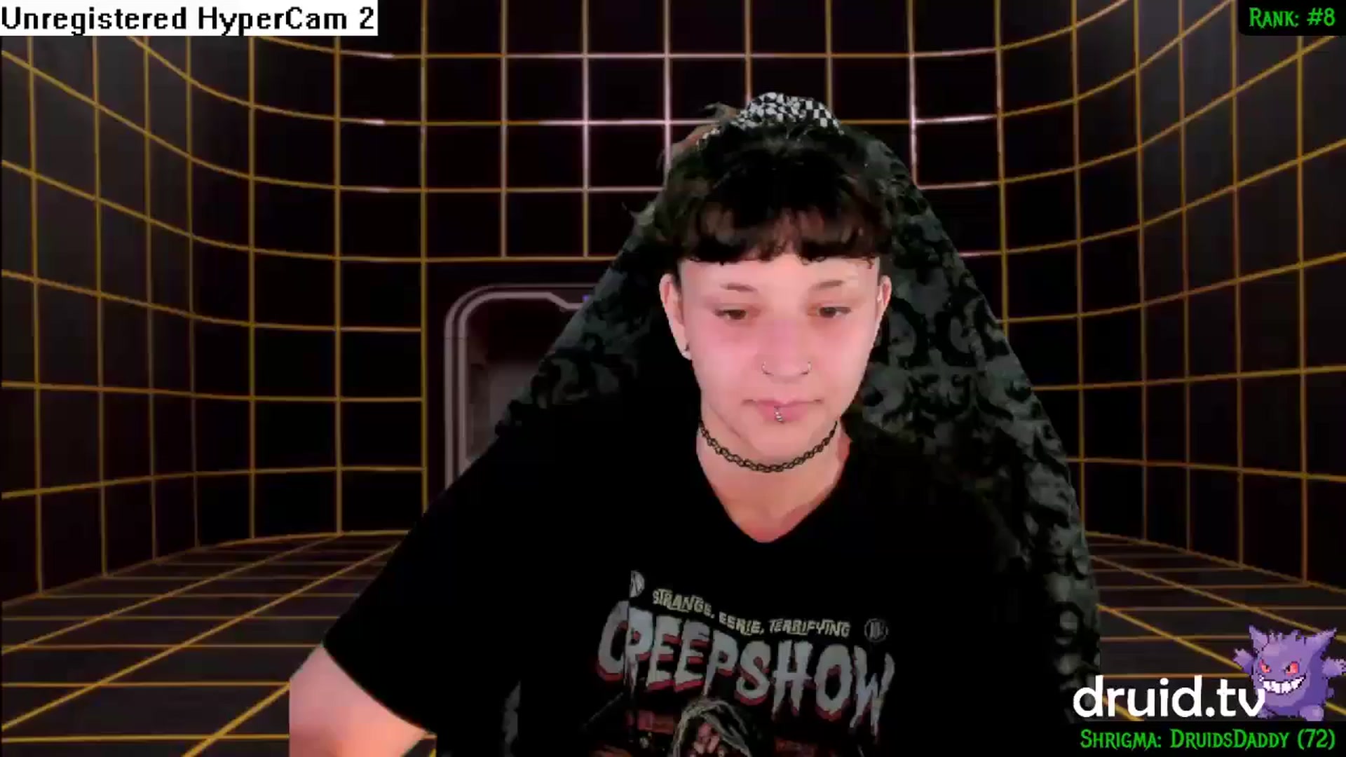 Gallery image thumbnail from druidjpg's myfreecams stream on, 07/13/2024, 04:37 image 3 of 20