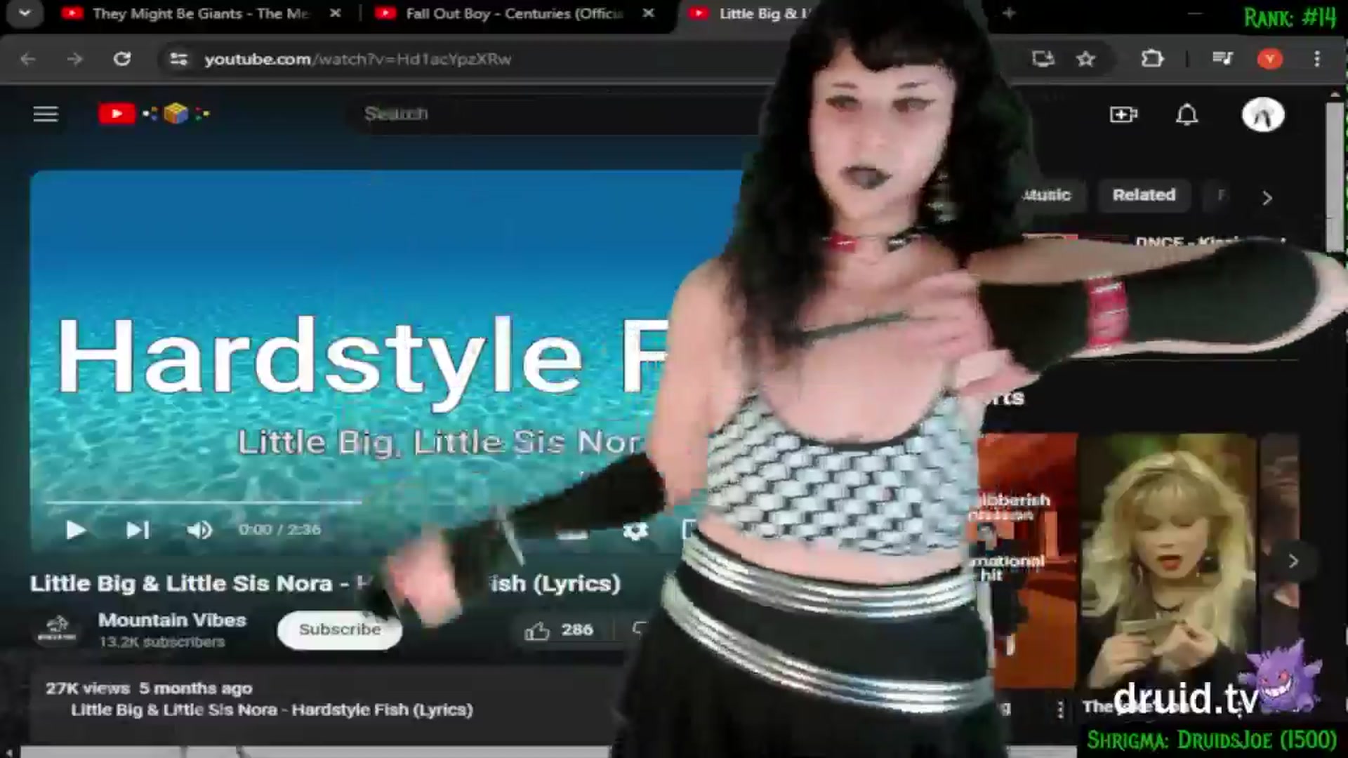Gallery image thumbnail from druidjpg's myfreecams stream on, 07/14/2024, 05:01 image 8 of 20