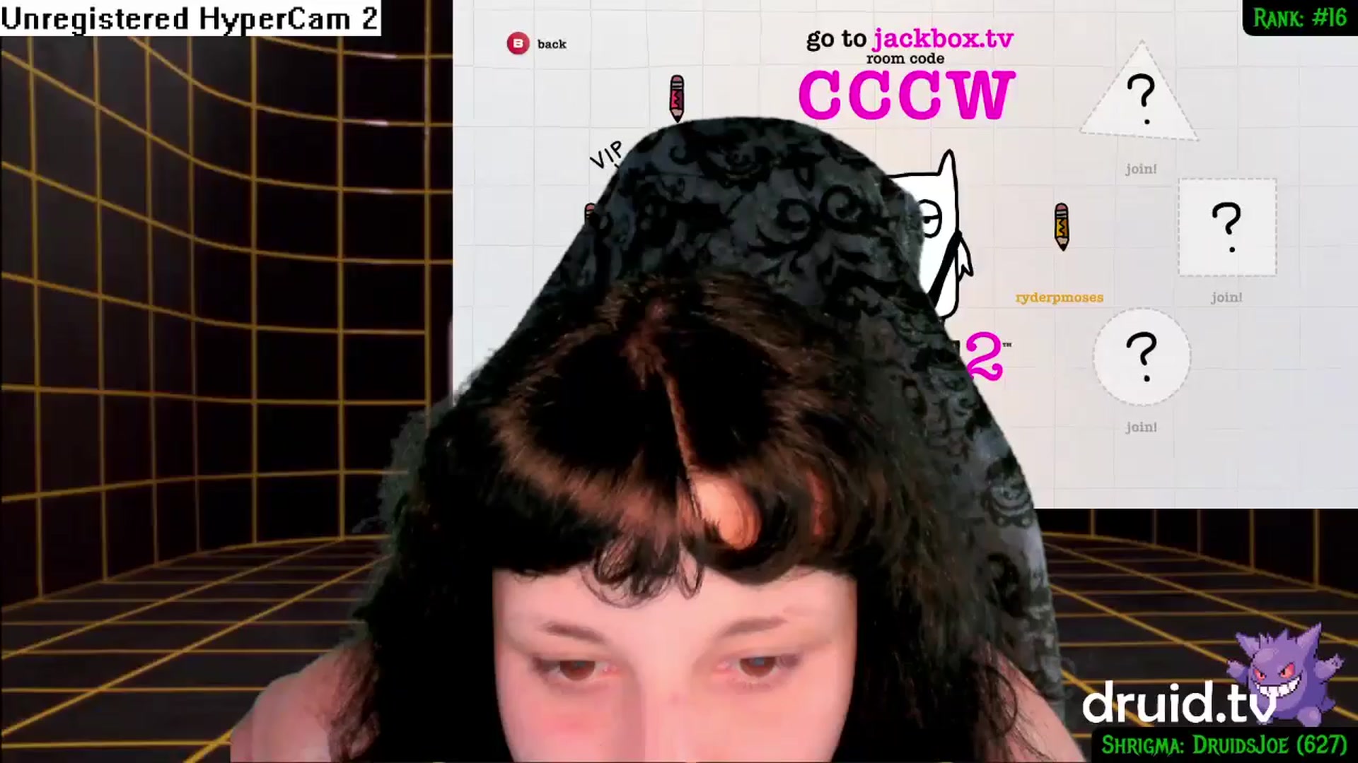 Gallery image thumbnail from druidjpg's myfreecams stream on, 07/15/2024, 04:18 image 6 of 20