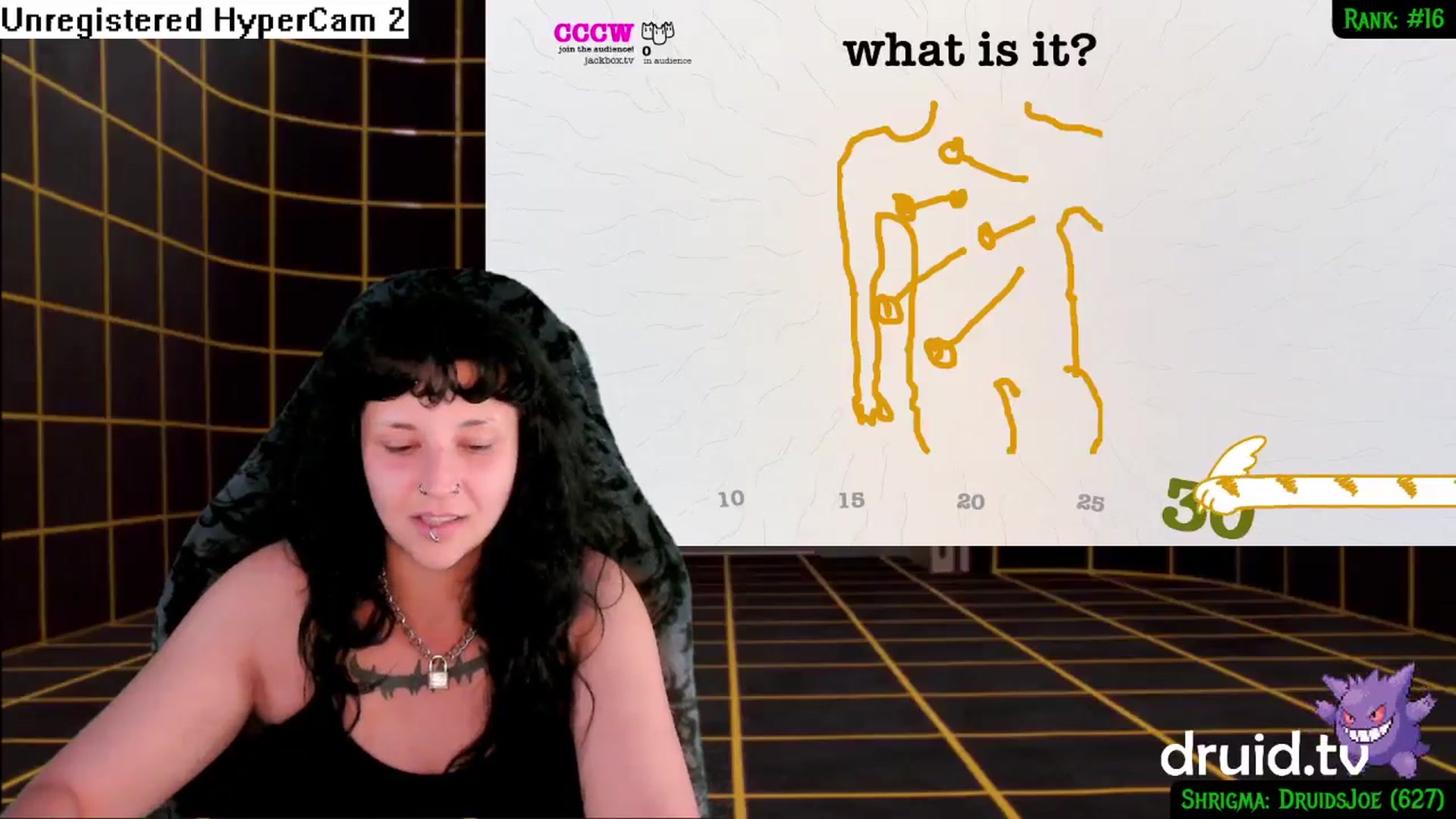 Gallery image thumbnail from druidjpg's myfreecams stream on, 07/15/2024, 04:18 image 7 of 20